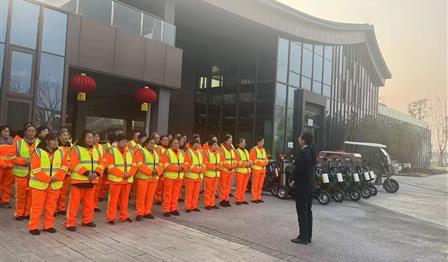 聚焦一线 | 喜迎新年“开门红”，腾博官网诚信为本公司顺利入场环城生态区新签治理合同项目